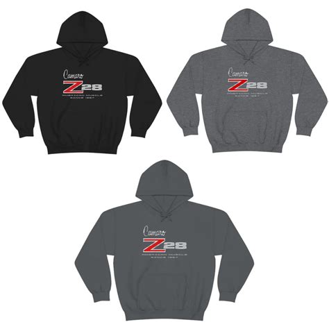 camaro hooded sweatshirt