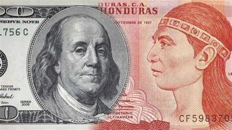 cambio de dólar a lempira