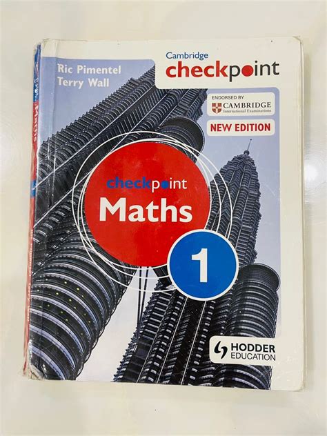 cambridge checkpoint maths 1 new edition answers Ebook PDF