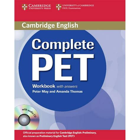 cambridge complete pet workbook with answers Reader