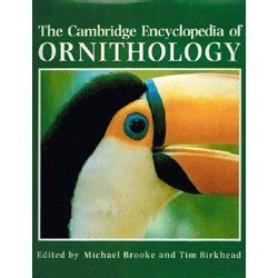 cambridge encyclopedia of ornithology a cambridge reference book PDF
