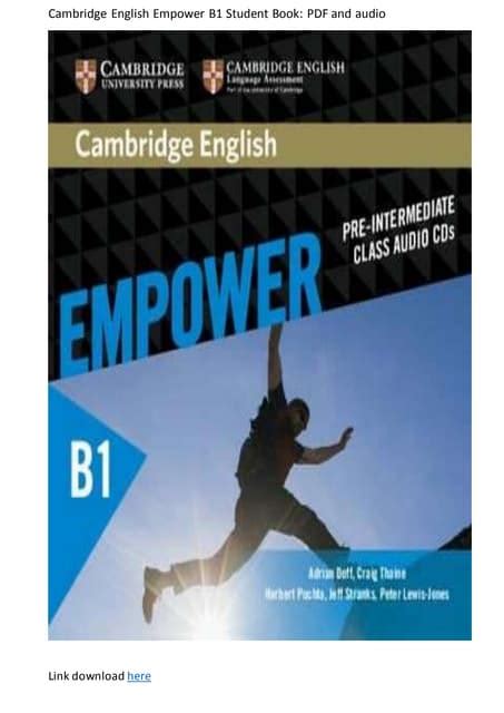 cambridge english empower b1 downloadable Epub