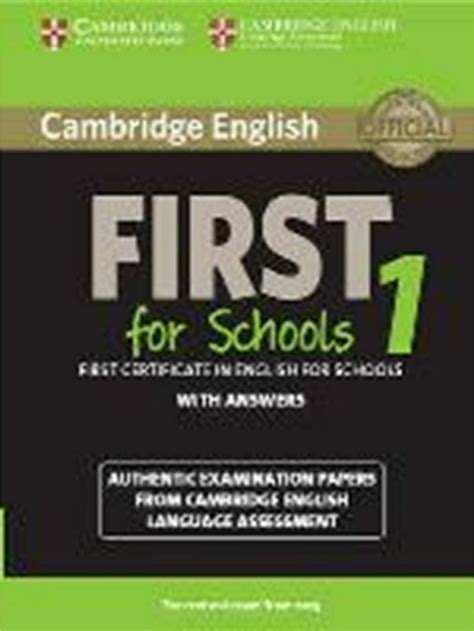 cambridge english first 1 for revised exam from 2015 students book with answers authentic examination papers Doc