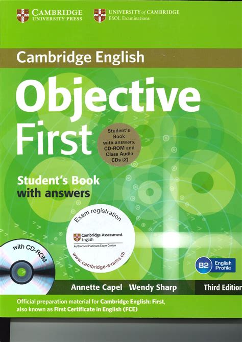 cambridge english objective first third edition PDF