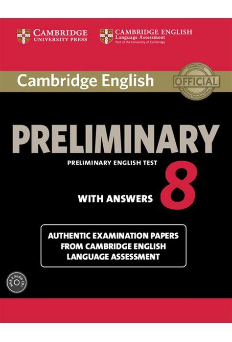 cambridge english preliminary 8 students book pack students book with answers and audio cds 2 authentic Kindle Editon