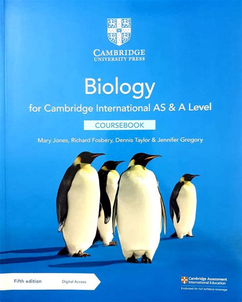 cambridge international as and a level biology Reader