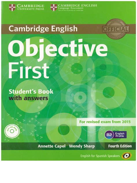 cambridge objective first Ebook Doc