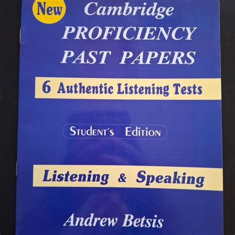 cambridge proficiency past papers Kindle Editon