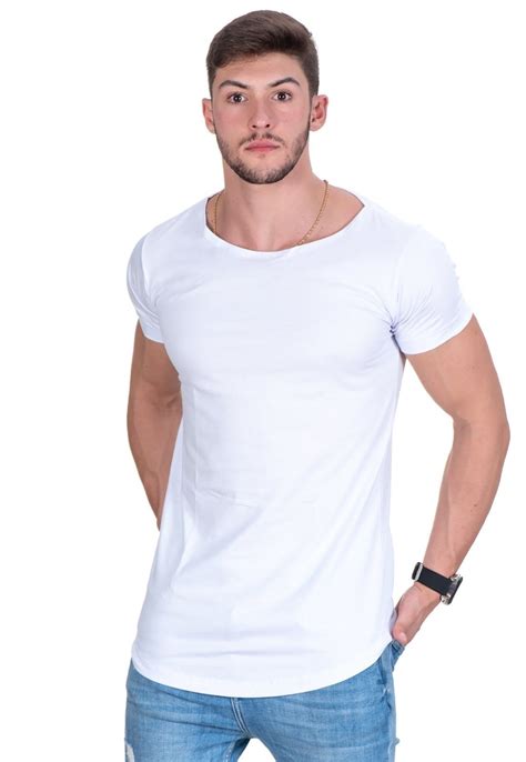 camiseta masculina branca