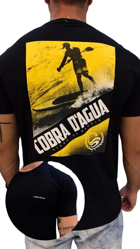 camiseta masculina cobra d'agua