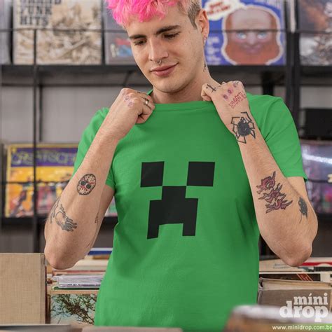 camisetas do minecraft