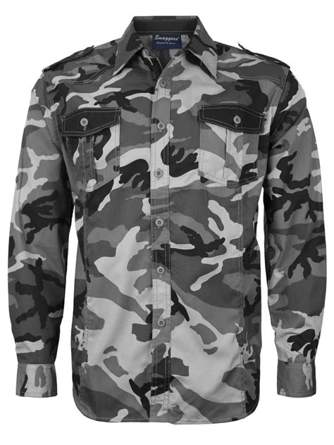 camo button up dress shirt