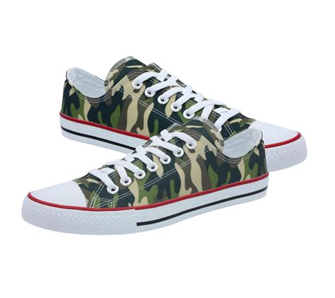 camo tennis shoes