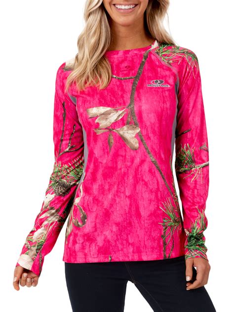 camouflage long sleeve shirt women's