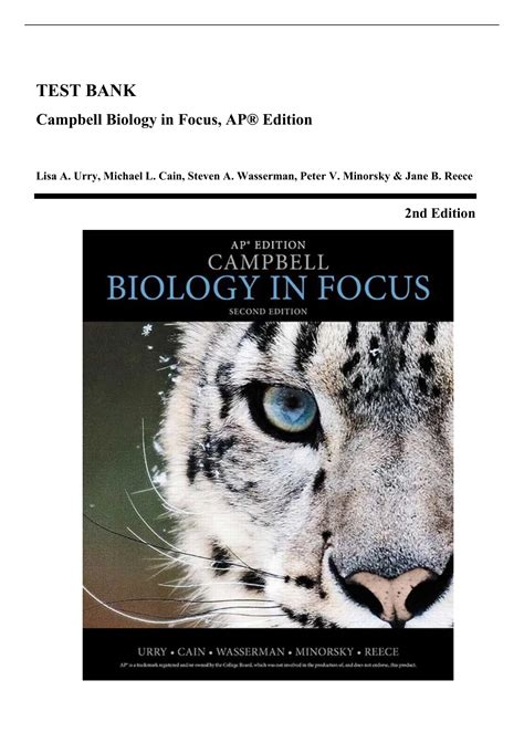 campbell biology in focus urry chapter 1 introduction PDF