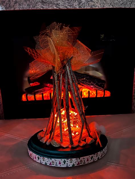 campfire lamp