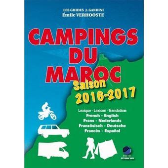campings maroc 2016 2017 verhooste emile Doc