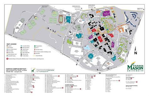 campus map george mason university