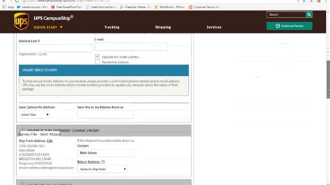 campusship ups cship create Reader