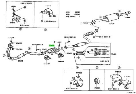 camry exhaust system diagram PDF