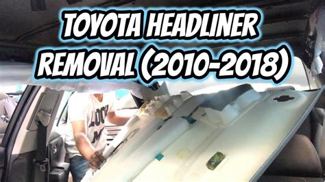 camry headliner removal PDF