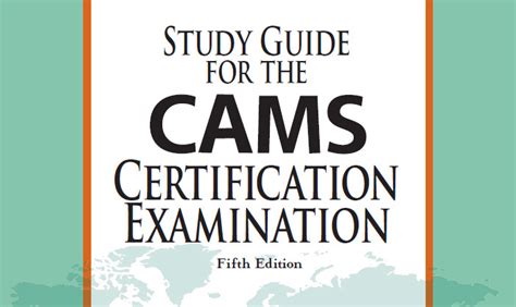 cams certification study guide Epub