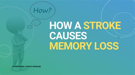 can a stroke cause memory loss