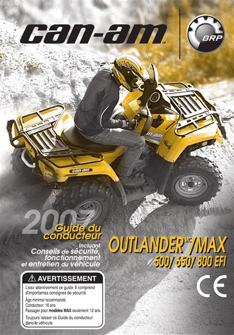 can am user manual Doc