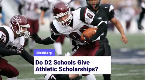 can d2 schools give athletic scholarships