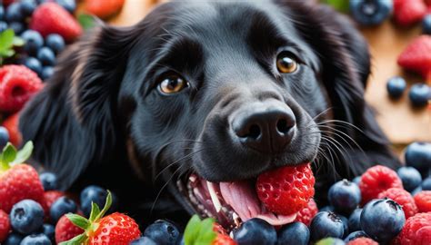 can dogs have berries