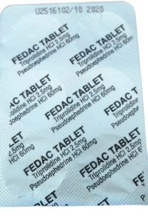 can fedac be taken with paracetamol