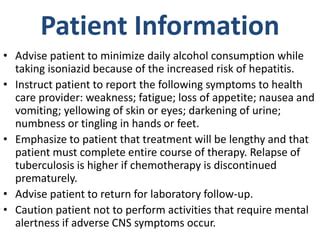 can i drink alcohol while taking isoniazid