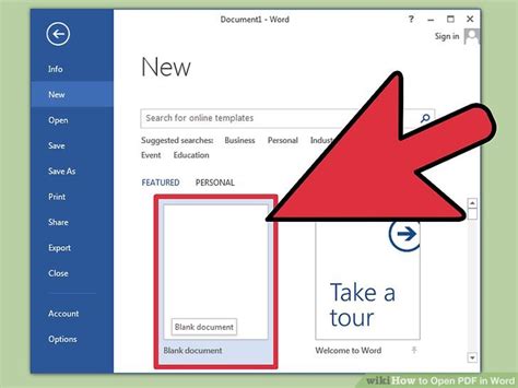 can i open a pdf in word Reader