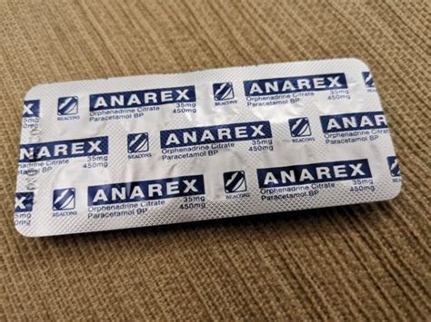 can i take anarex for fever