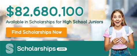 can juniors apply for scholarships