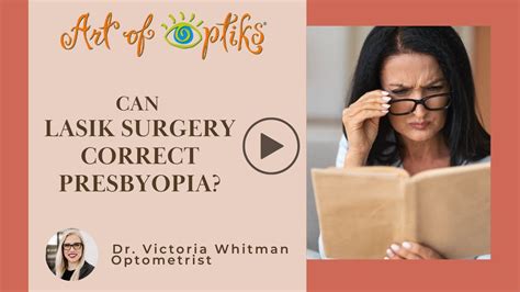 can presbyopia be corrected with lasik