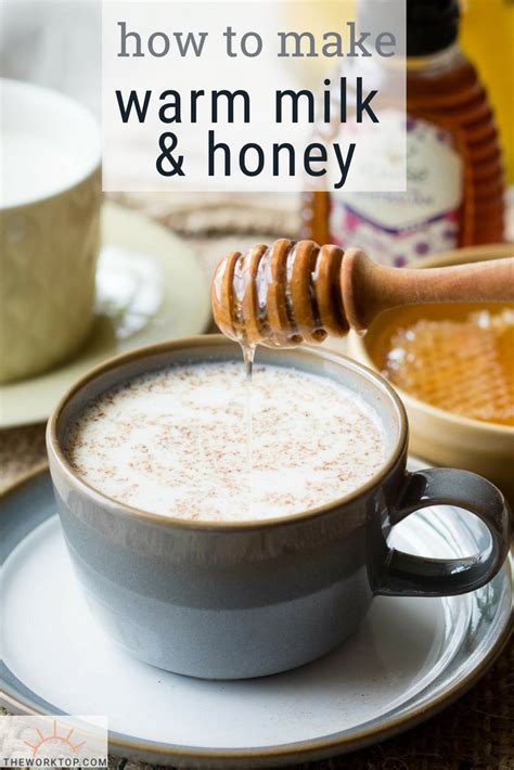 can we mix honey in hot milk