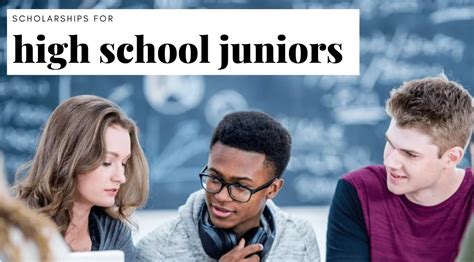 can you apply for a scholarship as a junior