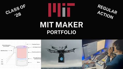 can you do mit maker portfolio instead of application