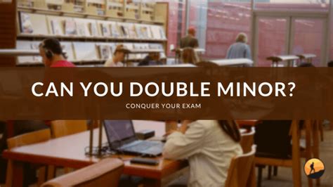 can you double minor in college