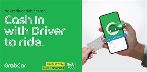 can you pay for grab with cash