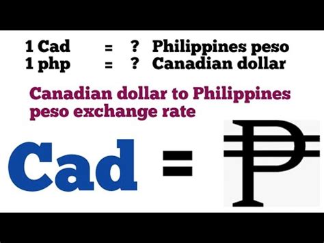 canada convert to peso