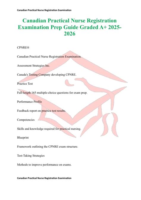 canadian practical nurse registration examination prep guide Epub