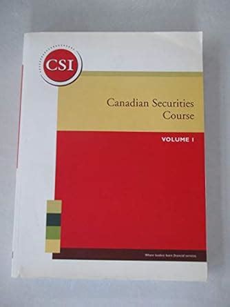 canadian-securities-course-volume-1 Ebook Doc