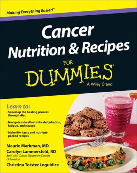 cancer nutrition and recipes for dummies Doc