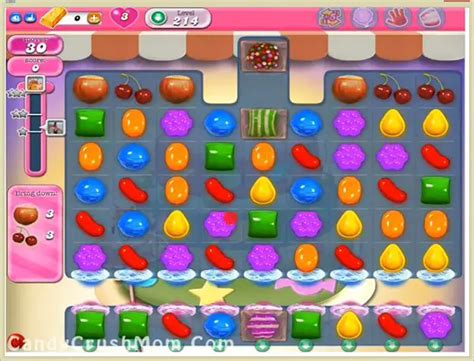 Candy Crush Saga Level 214 Walkthrough