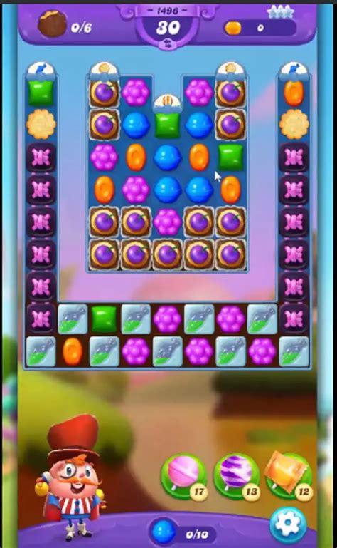 Candy Crush Saga Walkthrough Level 1496