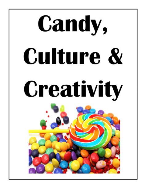 candy culture creativity 4 h Doc