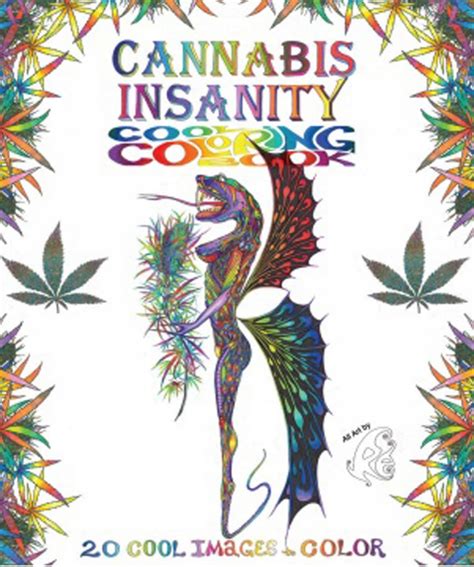 cannabis insanity cool coloring book 20 cool images to color Epub