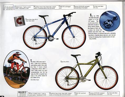 Cannondale Catalog 1998